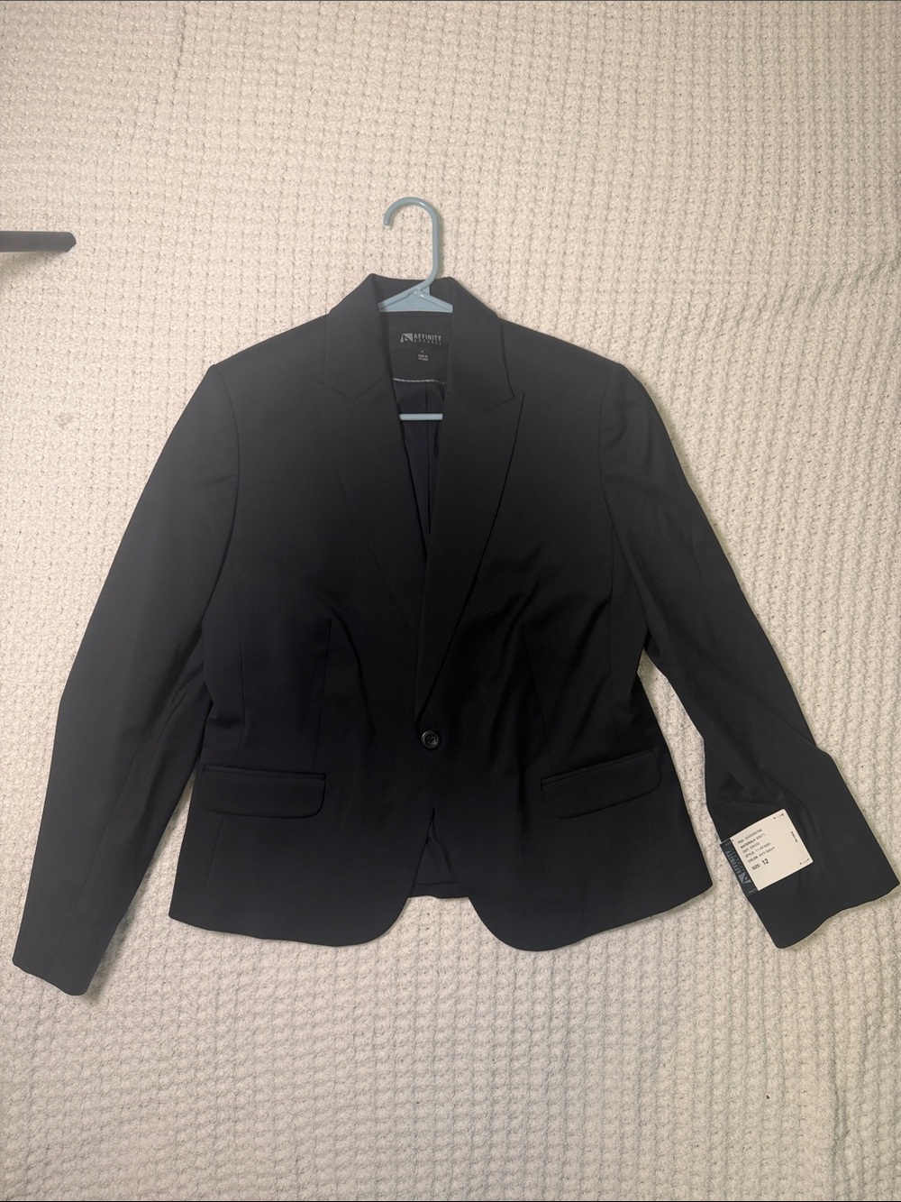 Affinity navy Women's Single-Button Blazer - Tailored Professional Jacket